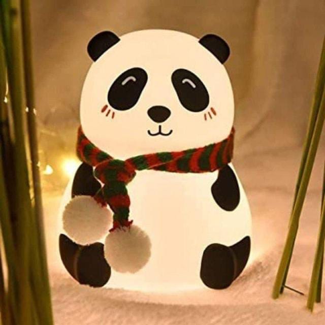 🐼✨ Silicone Panda Night Lamp – 7 Color Magical Glow!