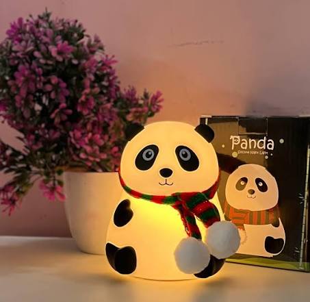 🐼✨ Silicone Panda Night Lamp – 7 Color Magical Glow!